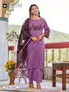 Deeva By Kadlee Sali Cotton Thread Work Top With Bottom Dupatta
